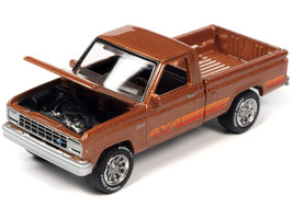 1985 Ford Ranger XL Pickup Truck Bright Copper Metallic with Stripes &quot;Classic... - £16.70 GBP