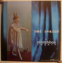 Matchbox Twenty Poster Flat Mad Season 2-Sided 20 Matchbox20 Matchboxtwenty - £21.17 GBP