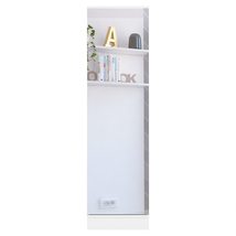 FM FURNITURE Ruan XL Shoe Rack with Mirror and 5 Interior Shelves, White - £194.68 GBP+