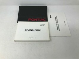 2004 Pontiac Grand Prix Owners Manual Handbook OEM with Case G04B21008 - £27.44 GBP