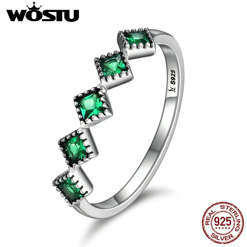 Thentic 100 925 sterling silver green freshness rings for women sterling silver jewelry thumb200