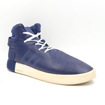Adidas Men High Top Flat Sneakers Tubular Invader Size US 9.5 Navy Blue ... - $23.75