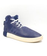 Adidas Men High Top Flat Sneakers Tubular Invader Size US 9.5 Navy Blue ... - £18.61 GBP