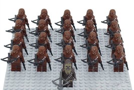 21pcs/set The Wookiee Army &amp; Chewbacca Star Wars Revenge of the Sith Minifigures - £26.29 GBP