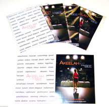 5 Vintage 2006 AKEELAH AND THE BEE Movie Promos MAGNETS Sets NEW N5 - $185.77 MXN
