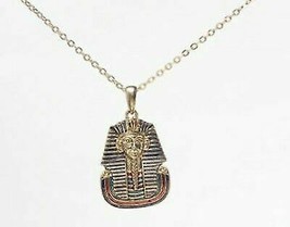 Mystica Fashion Egyptian King Tut Royal Bust Necklace - £13.58 GBP