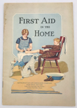 Vintage 1920&#39;s First Aid in the Home Booklet by Metropolitan Life Insur Co Promo - £9.52 GBP