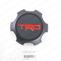 New Genuine OEM Toyota Tacoma 4Runner 17&quot; TRD Matte Black Wheel Center Cap - $31.41