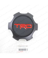 New Genuine OEM Toyota Tacoma 4Runner 17&quot; TRD Matte Black Wheel Center Cap - $31.41