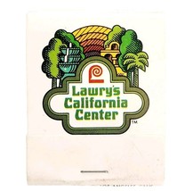 Lawry&#39;s California Center Vintage Matchbook Garden Oasis Matches Unstruc... - $373.49 MXN