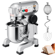 VEVOR Commercial Food Mixer Dough Food Mixer 15Qt 3 Speeds Pizza Bakery 600W - £567.53 GBP