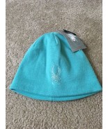 Spyder Kids Balistic Blue Beanie Hat Toboggan Winter One Size - $24.06