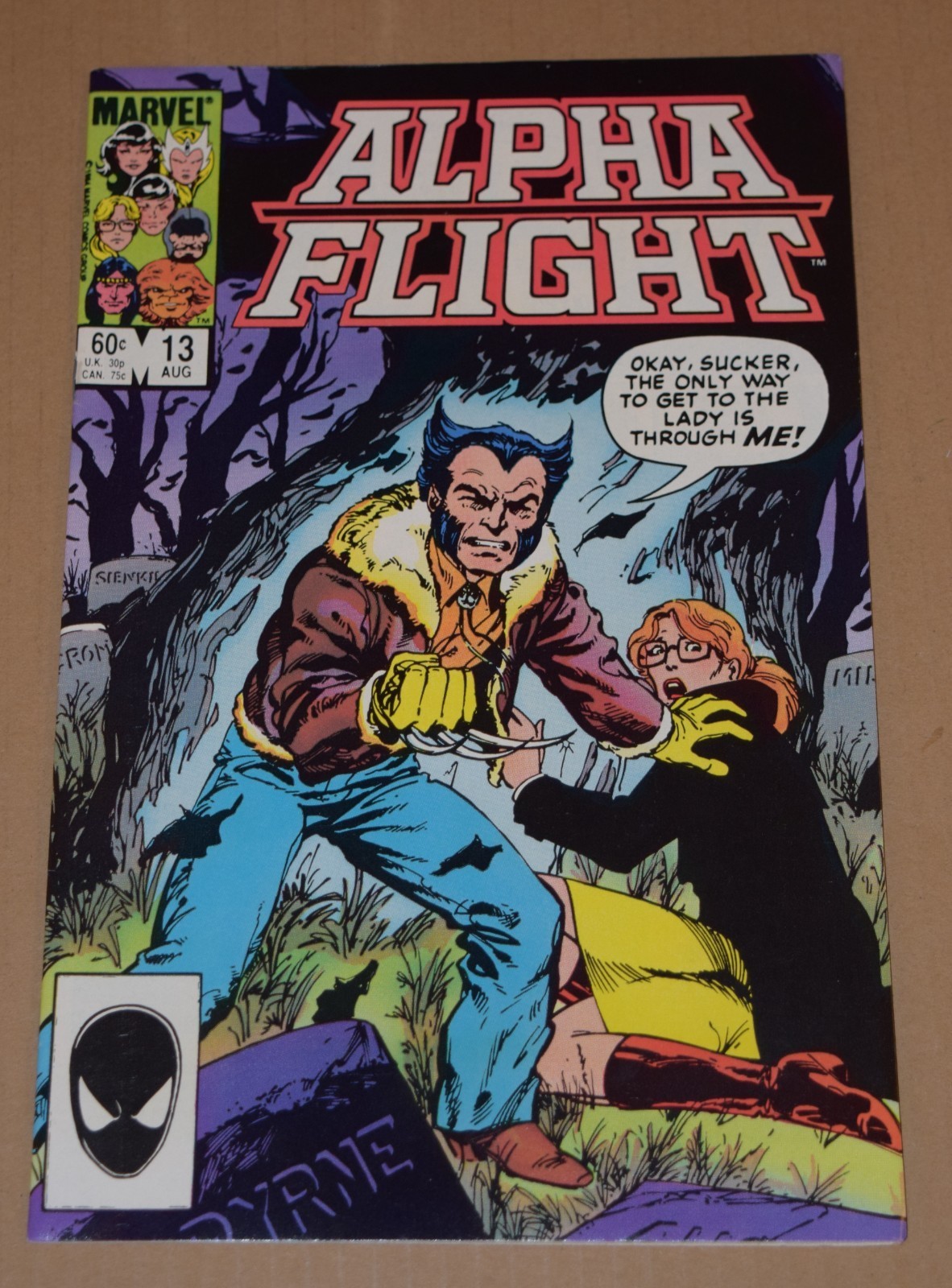 Alpha Flight Vol. 1  #13 - Wolverine Appearance - $3.95