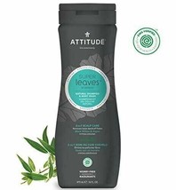 ATTITUDE Super Leaves, Hypoallergenic 2 in 1  Shampoo &amp; Body Wash, Black... - $20.35