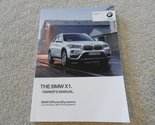 2016 BMW X1 Owners Manual [Paperback] BMW - £39.88 GBP