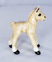 Early Hagen Renaker Draft Foal Palomino Horse Figurine - $54.99