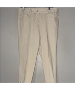LOFT Cream Marisa Cropped Pants - $548.48 MXN
