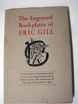 ERIC GILL Engraved Bookplates 1st First Edition c1986 Near Mint With Wrapper - $28.50