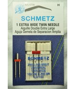 Schmetz Sewing Machine Double Needle 1776 - $10.90 CAD