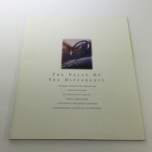 1994 Mercedes-Benz The Value Of The Difference and Making History Catalog - $14.20