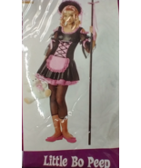 Tween Goth Black Pink Little Bo Peep Fairytale Costume Nursery Rhyme 12-... - $30.49 CAD