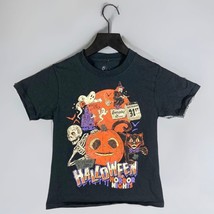 HHN Kids Shirt XS Universal Studios Halloween Horror Nights Black Youth Tee - £9.57 GBP