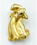 Gold Tone Girl Pouring Water From Urn Pin - $16.29 CAD