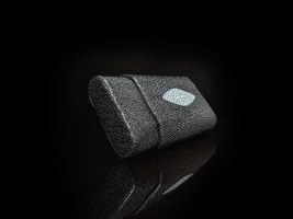 Brizard and Co. - The "Show Band" 3 Cigar Case - Stingray Black image 12
