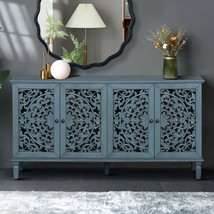 Antique Blue 60&quot; Buffet Cabinet Sideboard &amp; TV Stand - $419.99