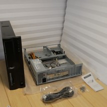 AOpen H340D BLK Black Steel Micro ATX Desktop Computer Case 200W Power S... - £104.62 GBP