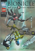 LEGO Bionicle Battle for Power DC Number Twelve Farshtey Gallagher March 2008 - £14.93 GBP