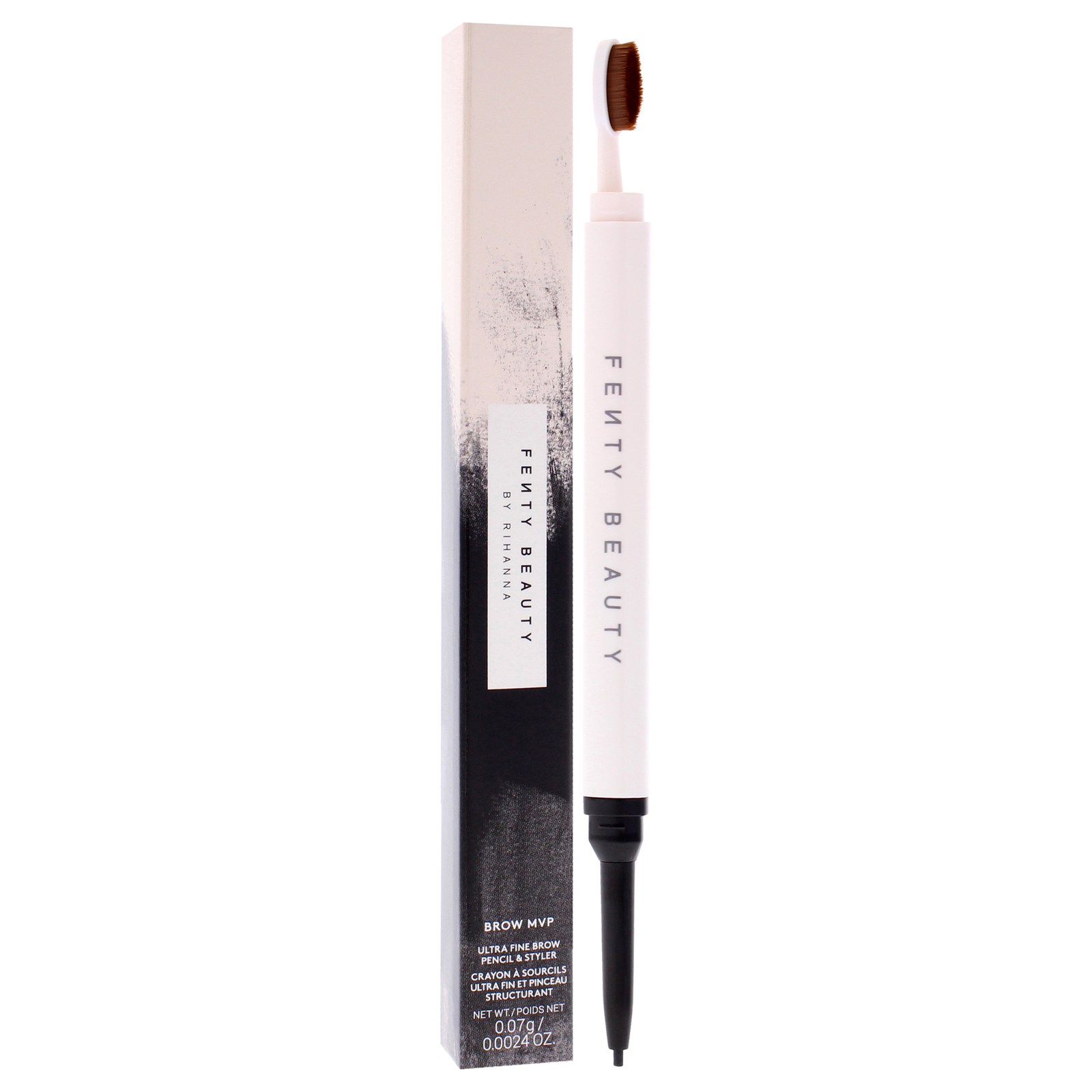 Brow MVP Ultra Fine Brow Pencil and Styler - Deep Black by Fenty Beauty for Wome Item image 3