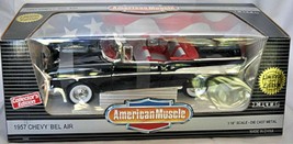 New Ertl 1/18 1957 Chevy Bel Air 1992 Beckman High School American Muscle &#39;57 - £266.39 GBP
