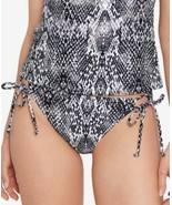 $20 Salt + Cove Juniors Simple Scale Side-Tie Bikini Bottoms Black Size ... - €8,47 EUR