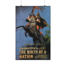 The Birth of a Nation 1915 Vintage Movie Matte Poster Retro Art Print Cl... - $22.49+