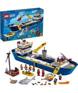 LEGO City Ocean Exploration Ship 60266, Building Toy (745 Pieces) - $269.99