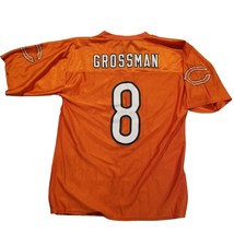 Chicago Bears Jersey Orange Rex Grossman 8 NFL Mens M Football Tailgatin... - £23.93 GBP