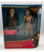 Wonder Woman &amp; Steve Trevor 12&quot; Action Figure 2 Pack - Mattel, NIB - $23.36