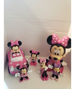 Bulk Lot of Minnie Mouse Toys Flashlight PVC Figures and Remote Car  - $556.23 MXN