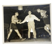 MAX BAER Boxer Referee Boxing Photo World Heavyweight Champion Marino VS ? 1937 - $22.27