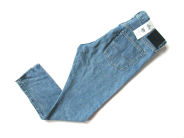 NWT Levi&#39;s Made &amp; Crafted LMC 501 Taper Skinny in Pacific Blue Ripped Jeans 30 - £57.42 GBP