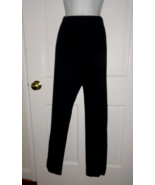 AKRIS PUNTO NAVY BLUE SLIM LEG PANT ELASTIC WAIST SIZE 6 - $95.99 CAD