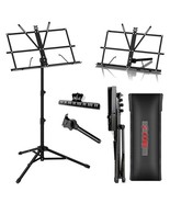 5 Core Music Stand For Sheet Music Professional Portable Adjustable Fold... - $400.78 MXN