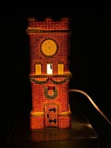 1995 OWell Heartland Valley Village Ceramic Christmas Village House Clock Tower - £11.52 GBP