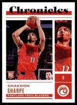 2022-23 Panini Chronicles #35 Shaedon Sharpe NM-MT Blazers Chronicles ID:73773 - £1.36 GBP