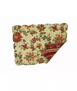 Williamsburg Tracery Floral Reversible Quilted 4pc Scalloped Placemat Set - $42.00