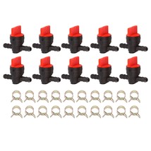 10PCS 494768 Fuel Shut Off Valve with Clamp for 1/4 inch Fuel Line - £48.18 GBP