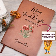Letters To My Granddaughter Journal- Personalized Message Journal from G... - £38.49 GBP