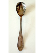 Sterling Silver Jones Shreve Brown Co Sterling Scalloped Shell Spoon 6.7... - £79.66 GBP