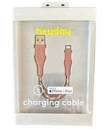 Heyday 6&quot;  Braided Charging Cable for ipad for iphone - Cedar Wood - $5.93